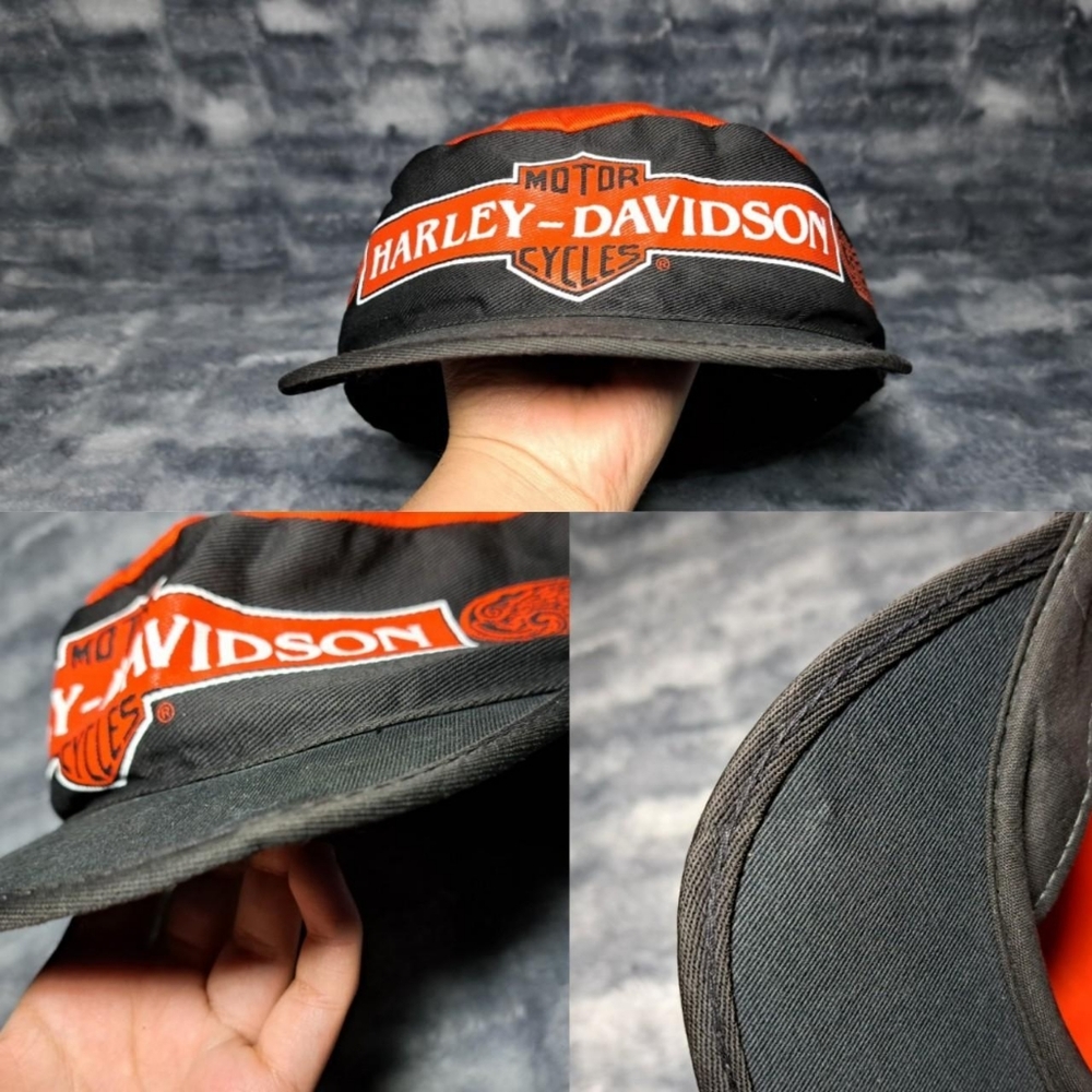 Vintage Harley Davidson Painters Cap Gem